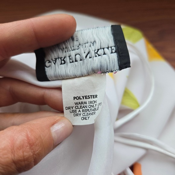 Vtg Y2K Garfunkle Australia Size Lavender Floral Feminine Maxi Sleeveless Dress - Picture 7 of 8